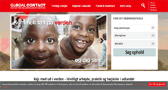 Desktop Screenshot of globalcontact.dk